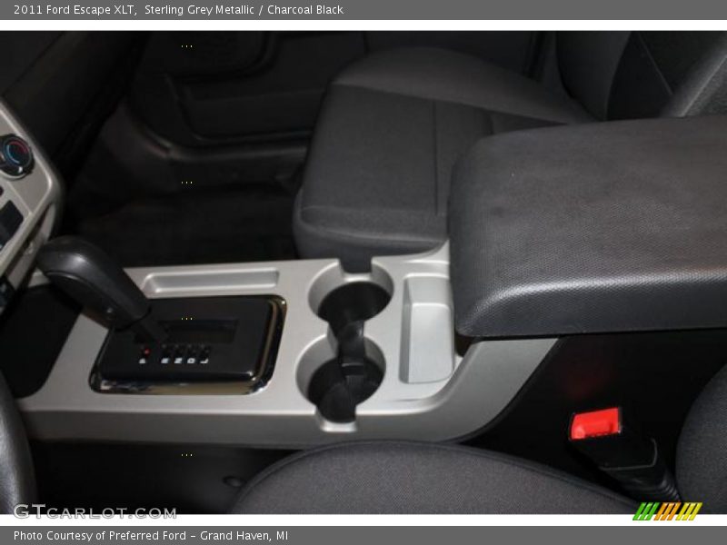 Sterling Grey Metallic / Charcoal Black 2011 Ford Escape XLT