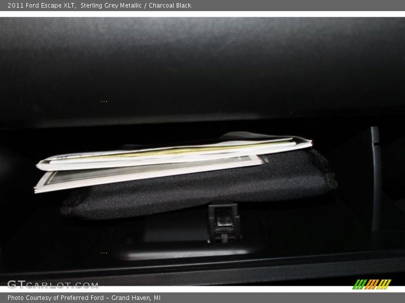 Sterling Grey Metallic / Charcoal Black 2011 Ford Escape XLT