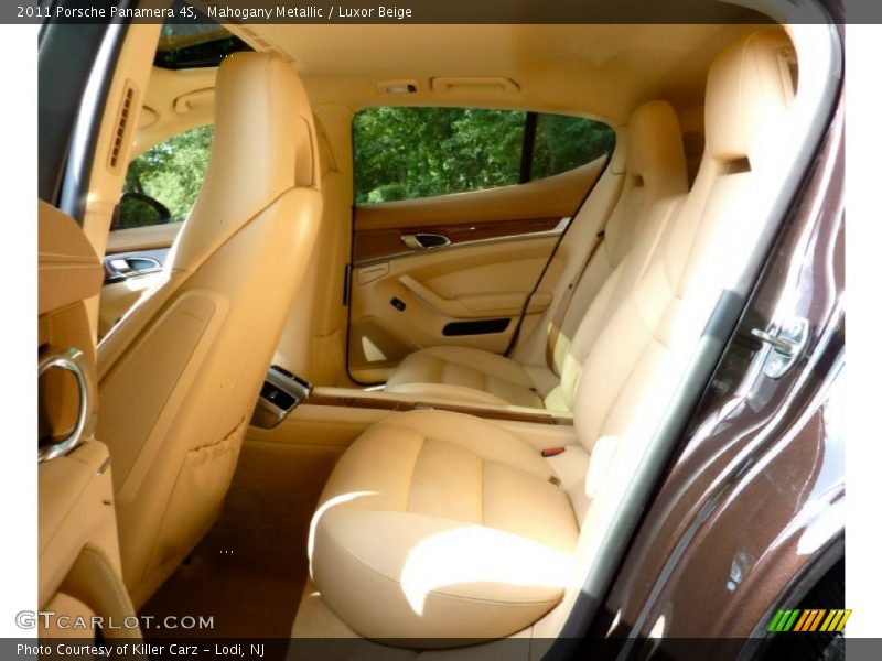 Mahogany Metallic / Luxor Beige 2011 Porsche Panamera 4S