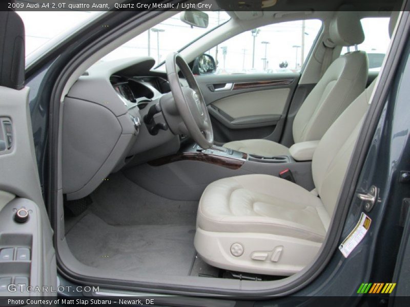 Front Seat of 2009 A4 2.0T quattro Avant