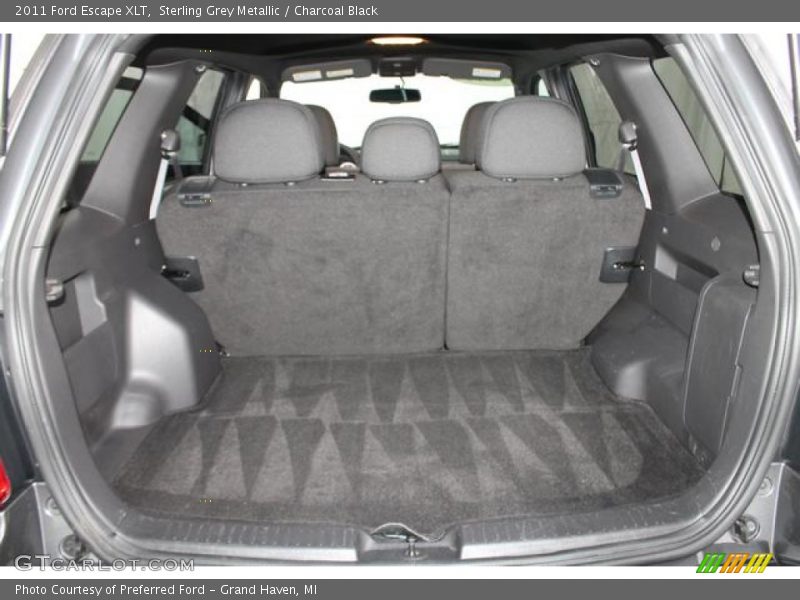 Sterling Grey Metallic / Charcoal Black 2011 Ford Escape XLT
