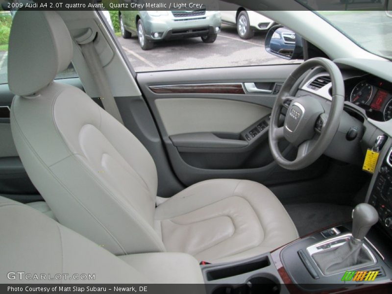 Front Seat of 2009 A4 2.0T quattro Avant