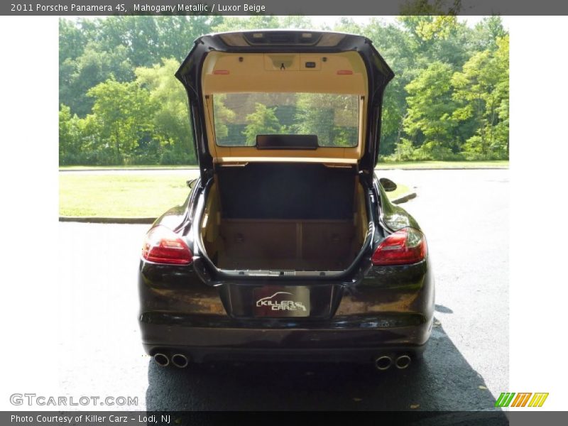 Mahogany Metallic / Luxor Beige 2011 Porsche Panamera 4S