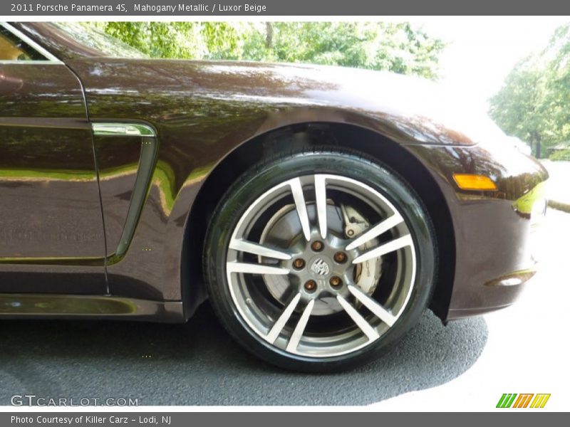 Mahogany Metallic / Luxor Beige 2011 Porsche Panamera 4S