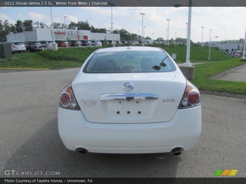 Winter Frost White / Charcoal 2012 Nissan Altima 2.5 SL
