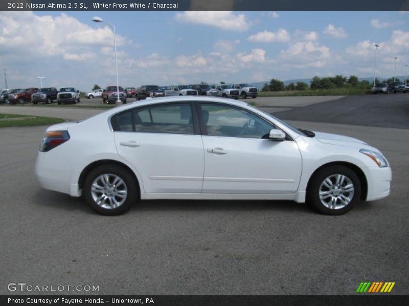 Winter Frost White / Charcoal 2012 Nissan Altima 2.5 SL