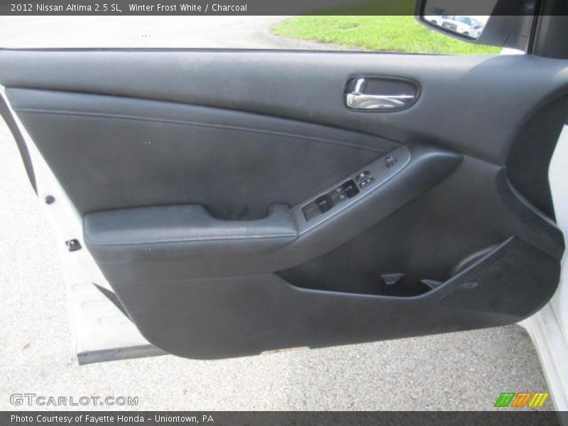 Winter Frost White / Charcoal 2012 Nissan Altima 2.5 SL