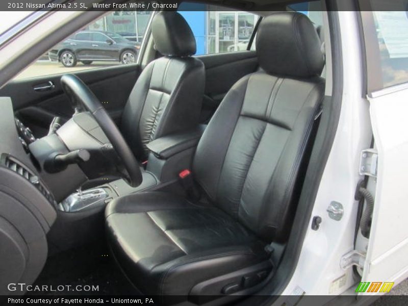 Winter Frost White / Charcoal 2012 Nissan Altima 2.5 SL