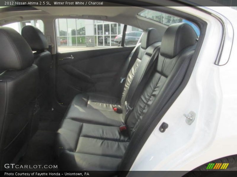 Winter Frost White / Charcoal 2012 Nissan Altima 2.5 SL
