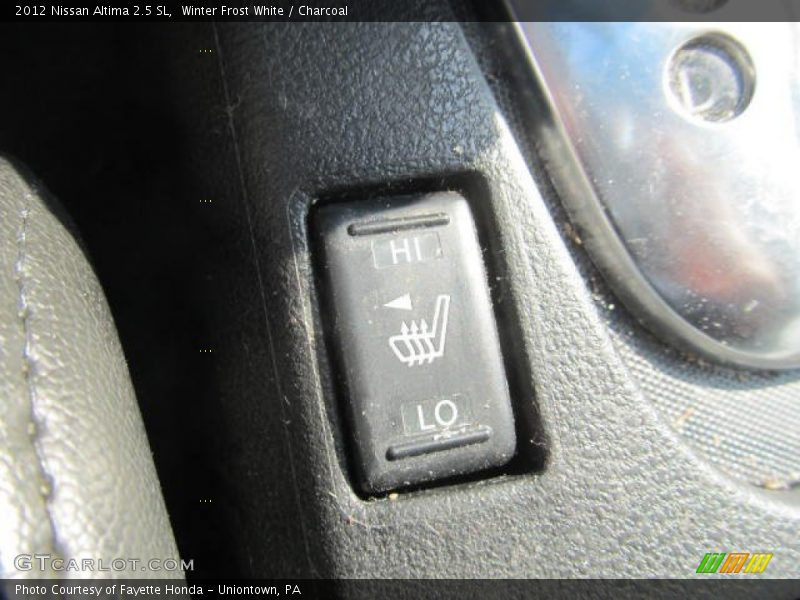 Winter Frost White / Charcoal 2012 Nissan Altima 2.5 SL