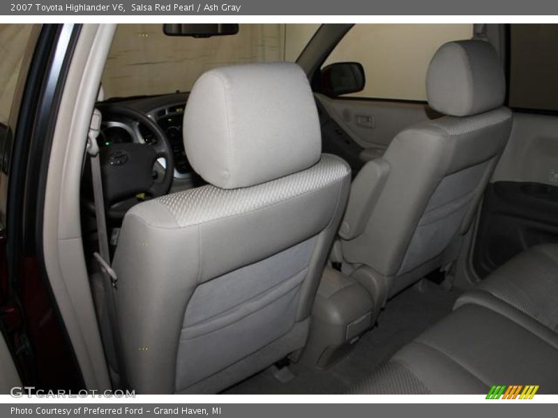 Salsa Red Pearl / Ash Gray 2007 Toyota Highlander V6