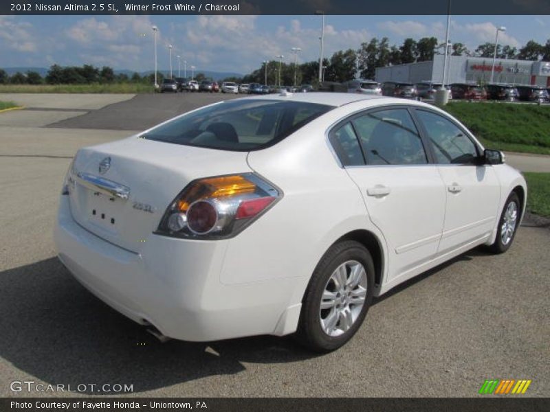 Winter Frost White / Charcoal 2012 Nissan Altima 2.5 SL