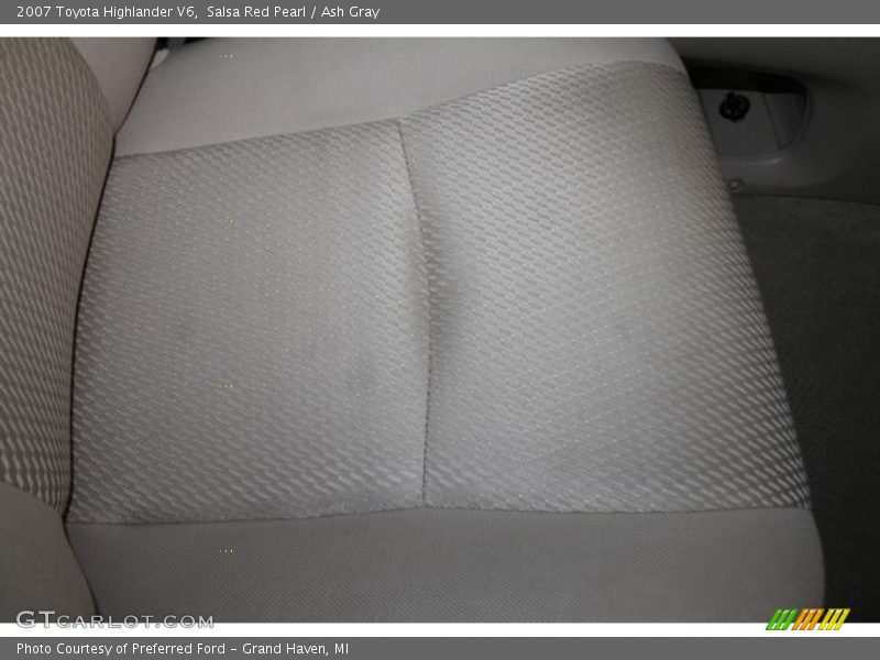 Salsa Red Pearl / Ash Gray 2007 Toyota Highlander V6