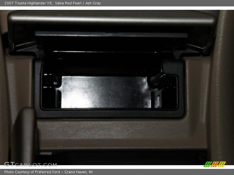 Salsa Red Pearl / Ash Gray 2007 Toyota Highlander V6