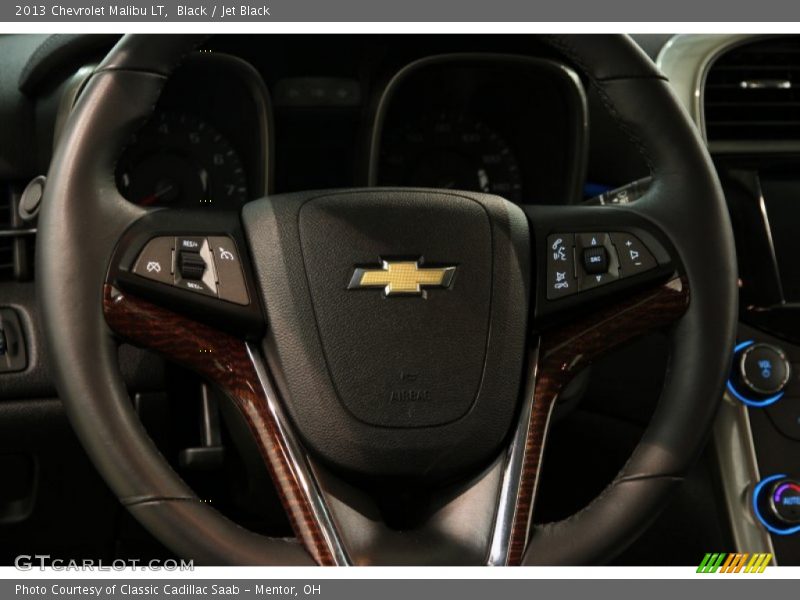 Black / Jet Black 2013 Chevrolet Malibu LT