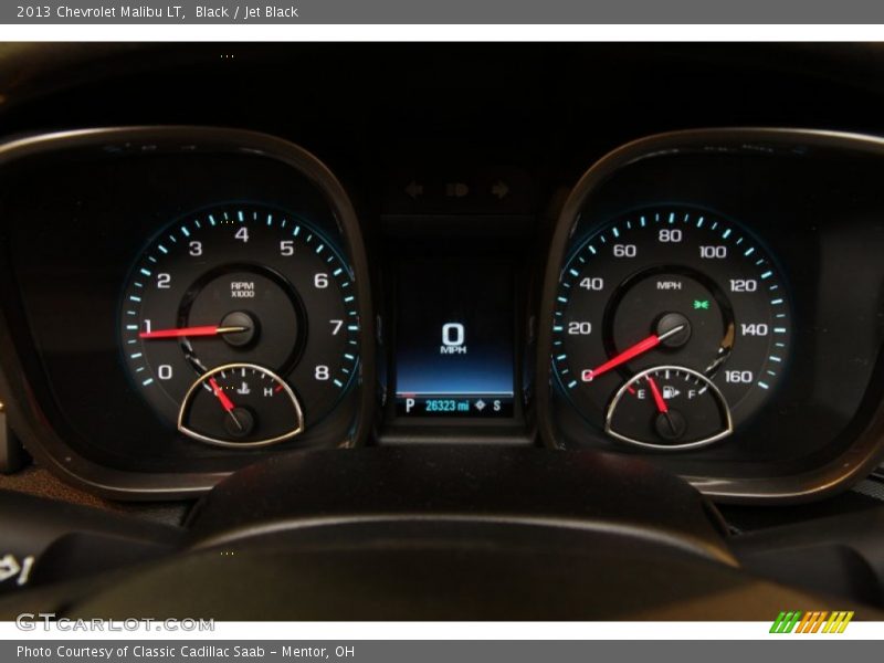 Black / Jet Black 2013 Chevrolet Malibu LT