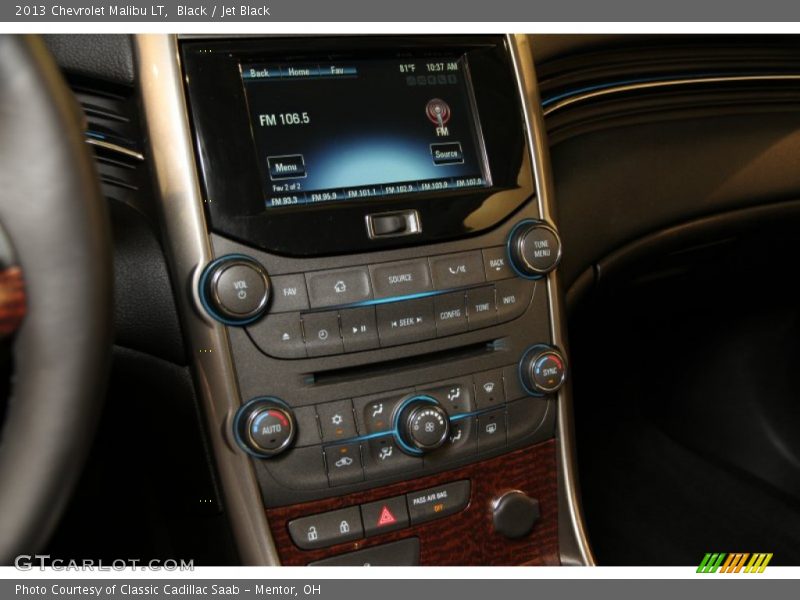 Black / Jet Black 2013 Chevrolet Malibu LT