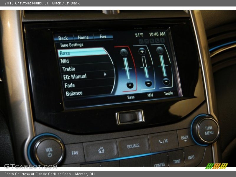 Black / Jet Black 2013 Chevrolet Malibu LT
