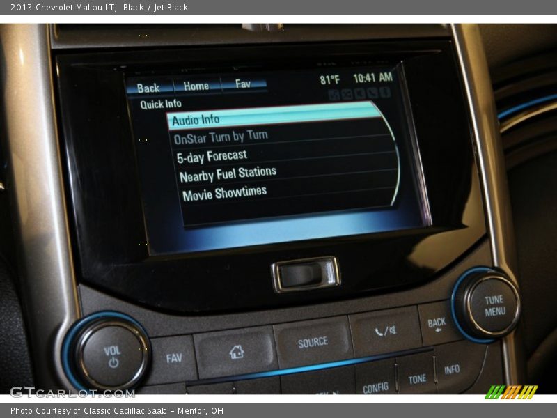 Black / Jet Black 2013 Chevrolet Malibu LT