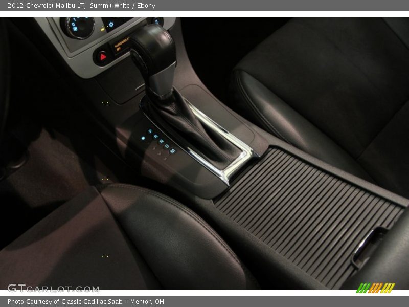 Summit White / Ebony 2012 Chevrolet Malibu LT