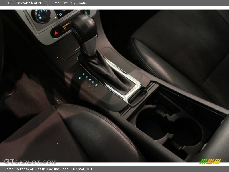 Summit White / Ebony 2012 Chevrolet Malibu LT