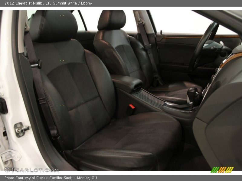 Summit White / Ebony 2012 Chevrolet Malibu LT