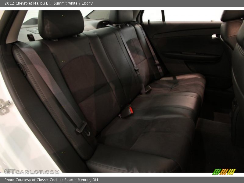 Summit White / Ebony 2012 Chevrolet Malibu LT