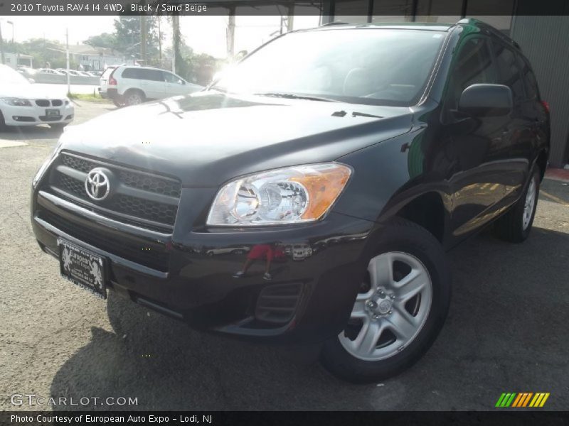 Black / Sand Beige 2010 Toyota RAV4 I4 4WD