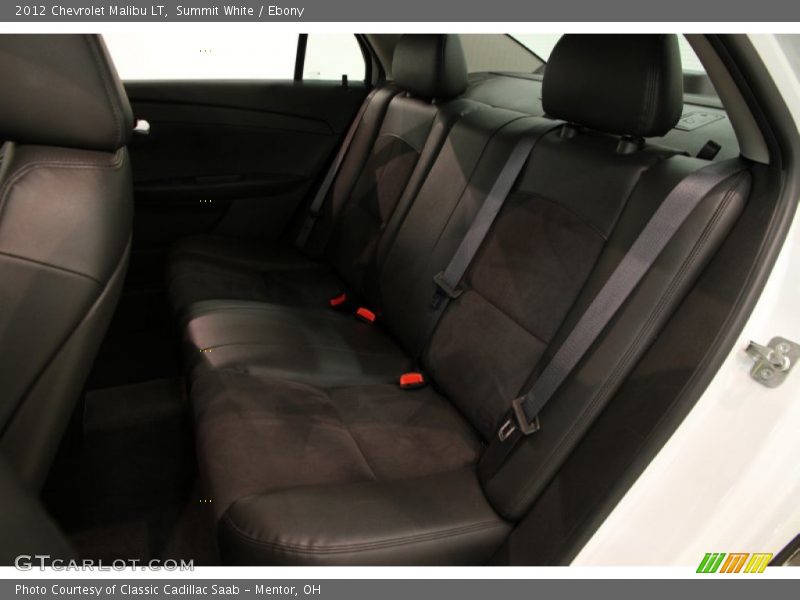 Summit White / Ebony 2012 Chevrolet Malibu LT