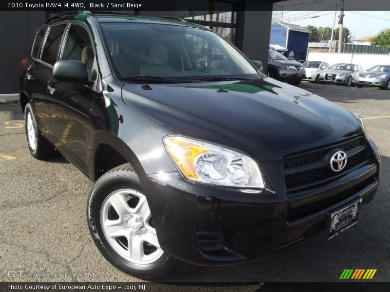 Black / Sand Beige 2010 Toyota RAV4 I4 4WD