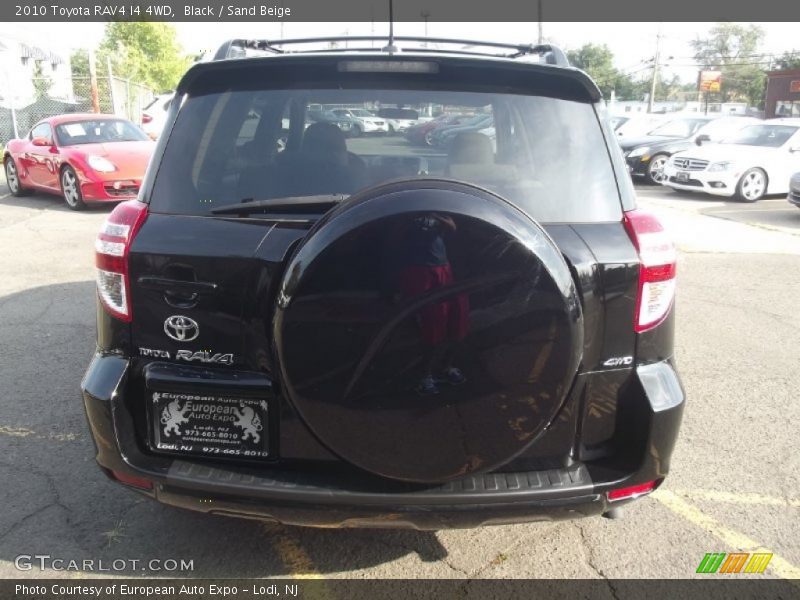 Black / Sand Beige 2010 Toyota RAV4 I4 4WD