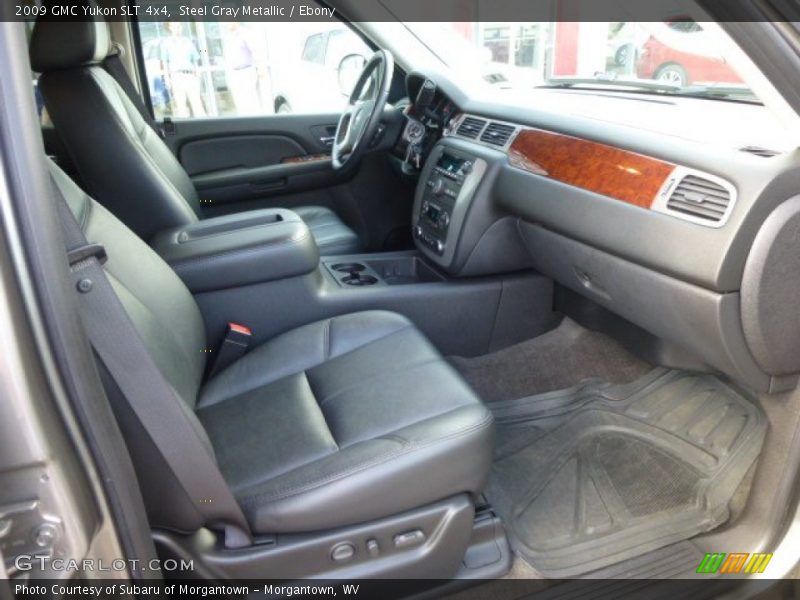 Steel Gray Metallic / Ebony 2009 GMC Yukon SLT 4x4