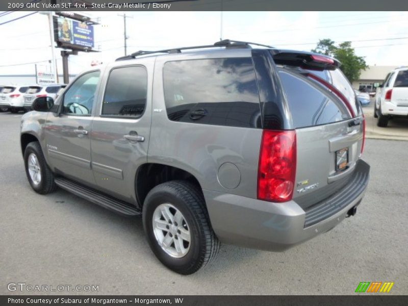 Steel Gray Metallic / Ebony 2009 GMC Yukon SLT 4x4