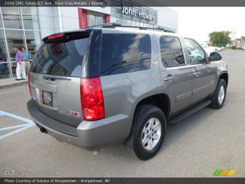 Steel Gray Metallic / Ebony 2009 GMC Yukon SLT 4x4
