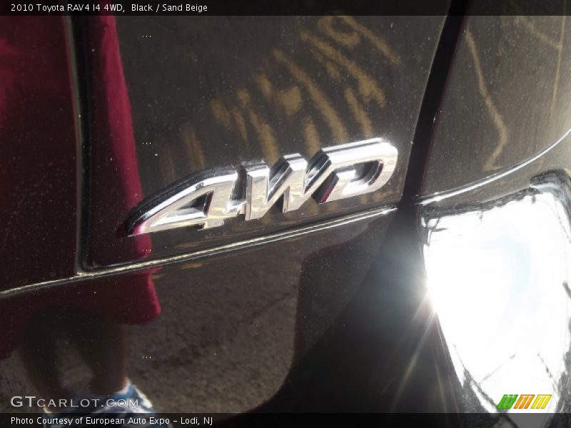 Black / Sand Beige 2010 Toyota RAV4 I4 4WD