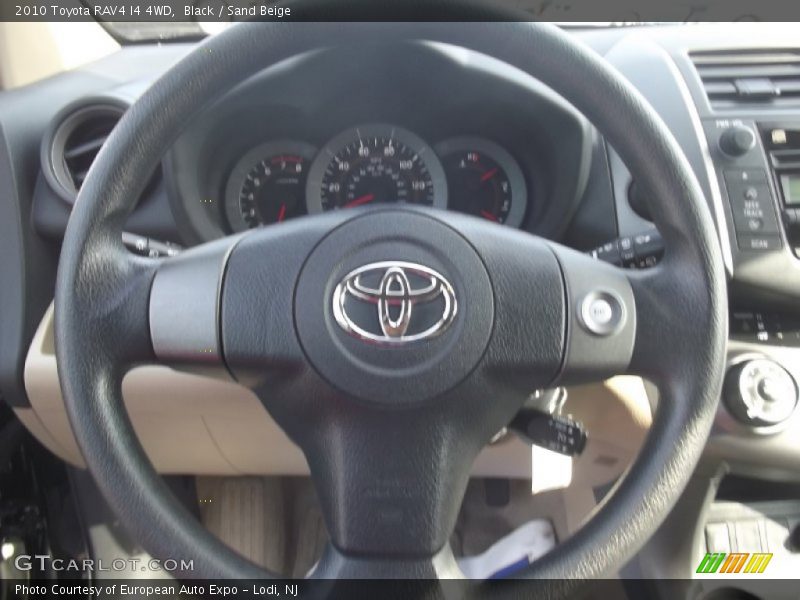 Black / Sand Beige 2010 Toyota RAV4 I4 4WD