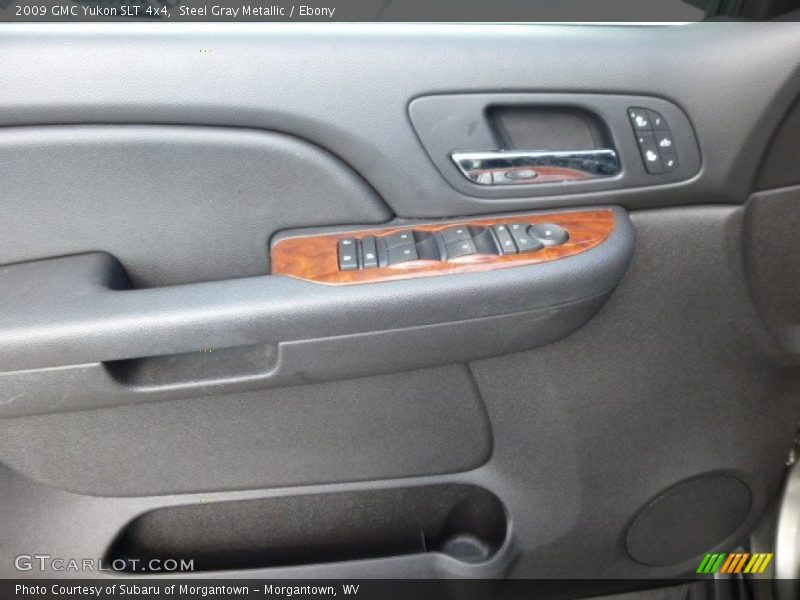 Steel Gray Metallic / Ebony 2009 GMC Yukon SLT 4x4