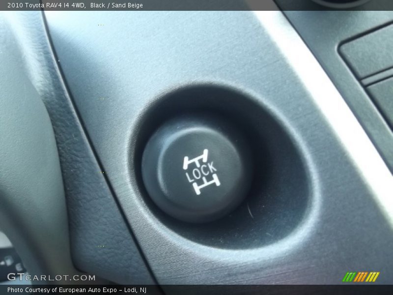 Black / Sand Beige 2010 Toyota RAV4 I4 4WD