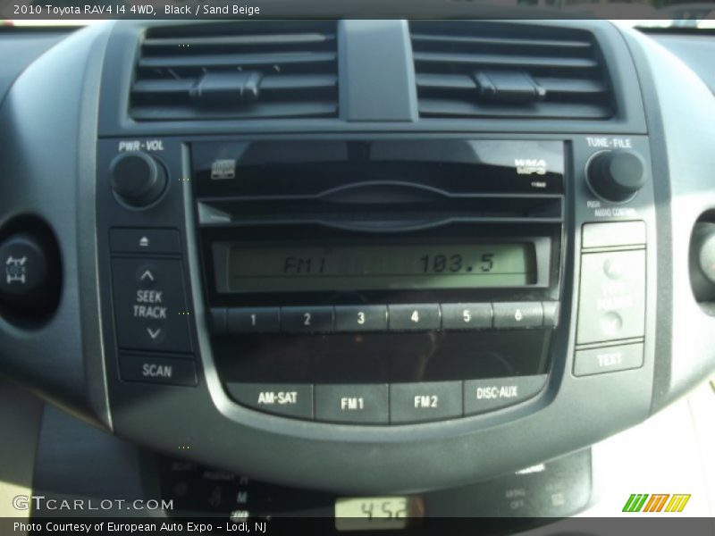Black / Sand Beige 2010 Toyota RAV4 I4 4WD