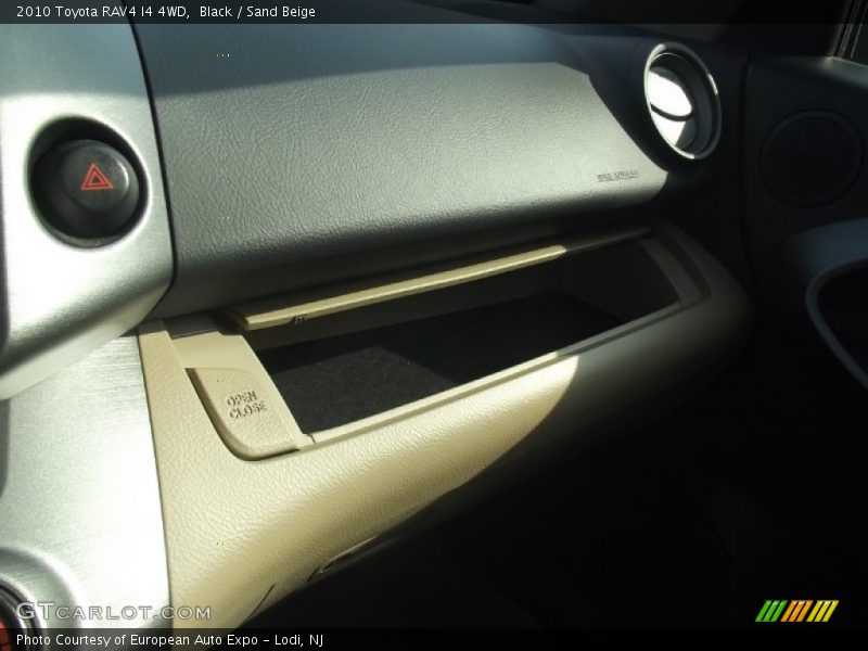 Black / Sand Beige 2010 Toyota RAV4 I4 4WD