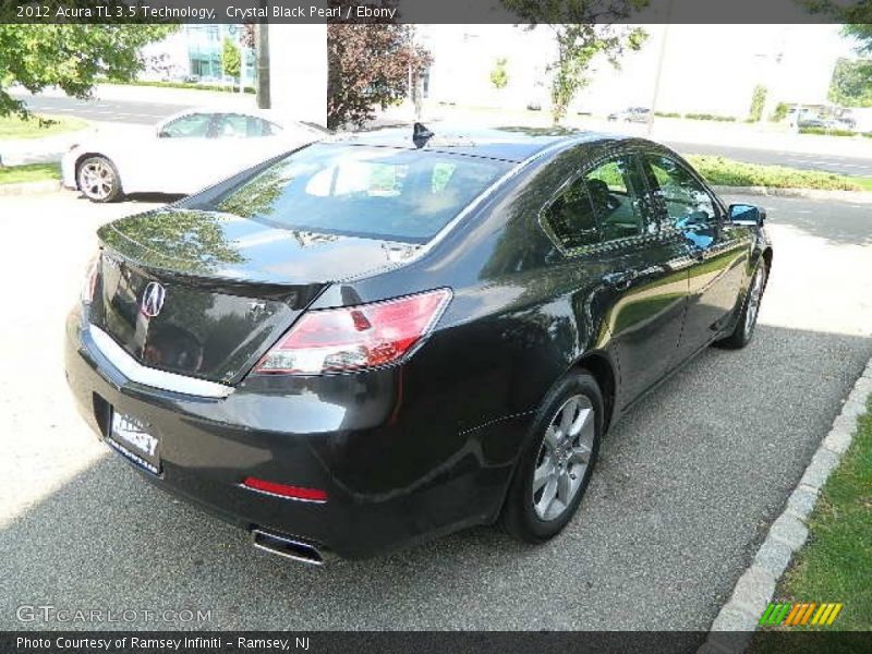 Crystal Black Pearl / Ebony 2012 Acura TL 3.5 Technology
