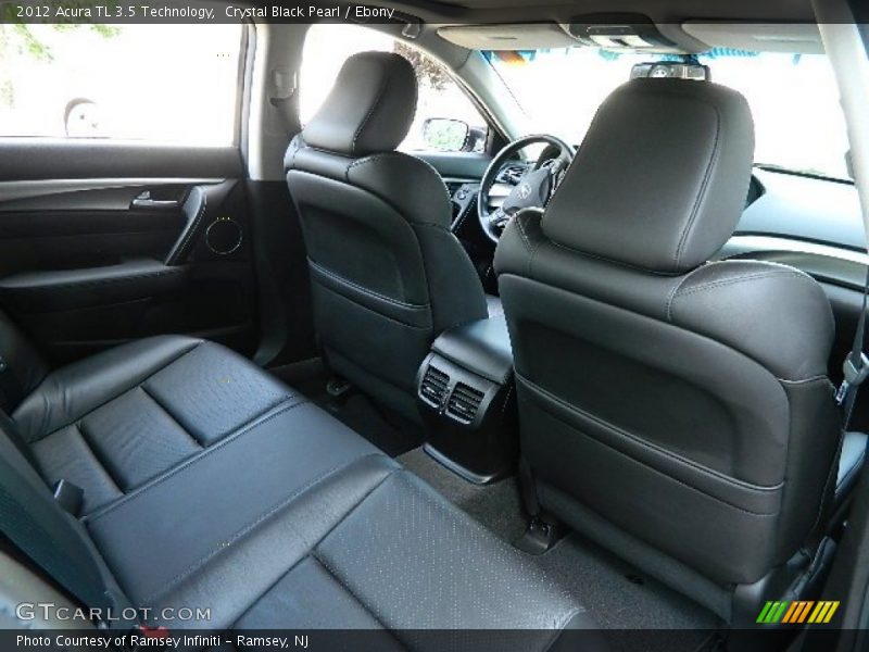 Crystal Black Pearl / Ebony 2012 Acura TL 3.5 Technology