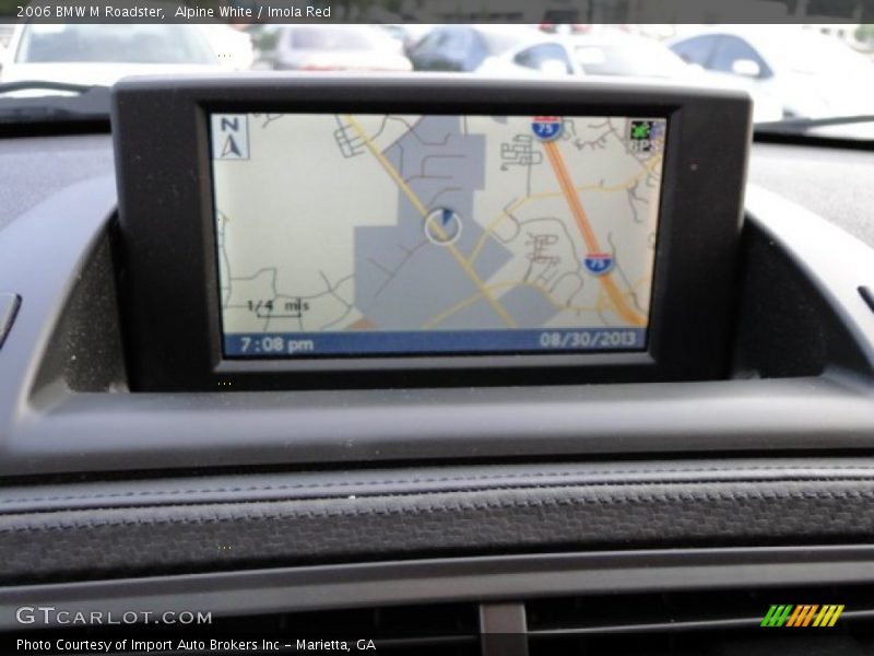 Alpine White / Imola Red 2006 BMW M Roadster