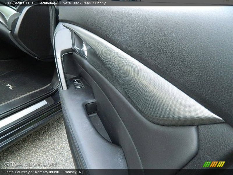 Crystal Black Pearl / Ebony 2012 Acura TL 3.5 Technology