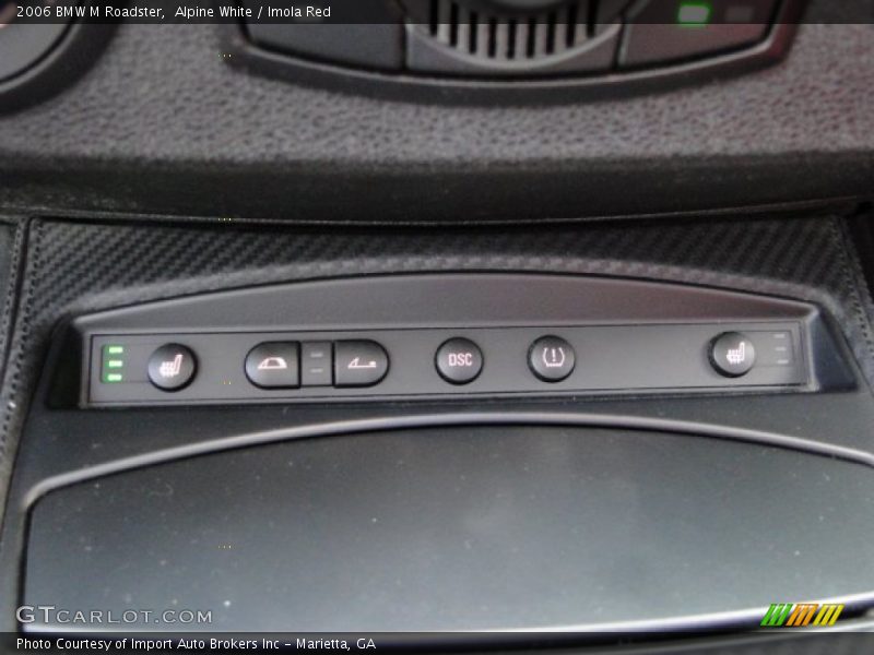 Alpine White / Imola Red 2006 BMW M Roadster
