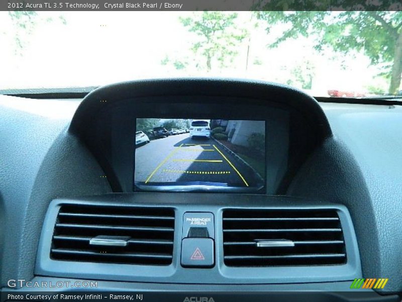 Crystal Black Pearl / Ebony 2012 Acura TL 3.5 Technology