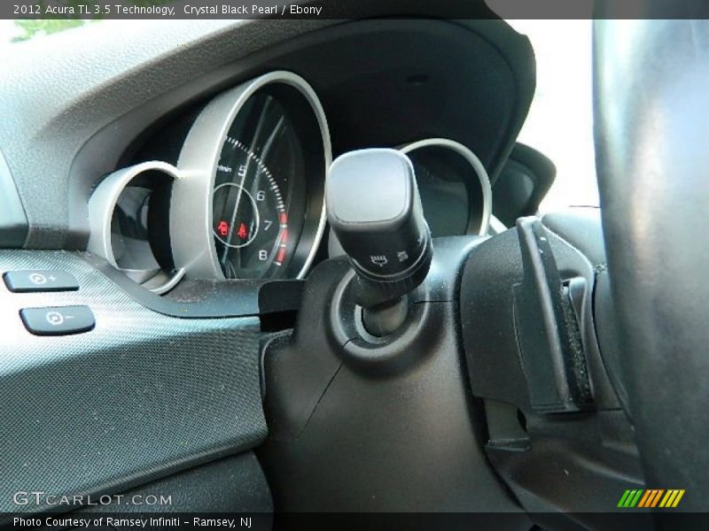 Crystal Black Pearl / Ebony 2012 Acura TL 3.5 Technology
