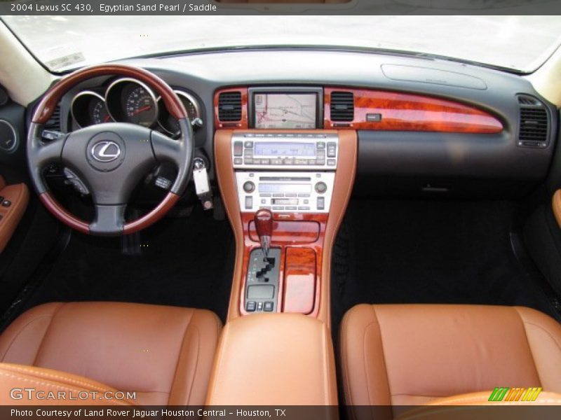 Dashboard of 2004 SC 430