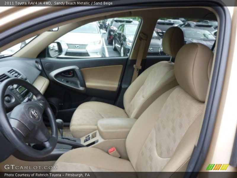 Sandy Beach Metallic / Sand Beige 2011 Toyota RAV4 I4 4WD