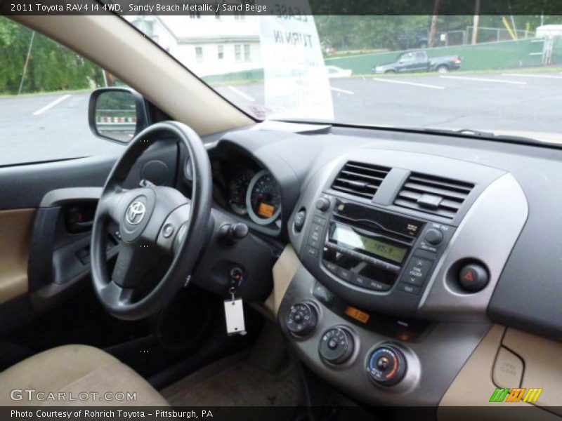 Sandy Beach Metallic / Sand Beige 2011 Toyota RAV4 I4 4WD